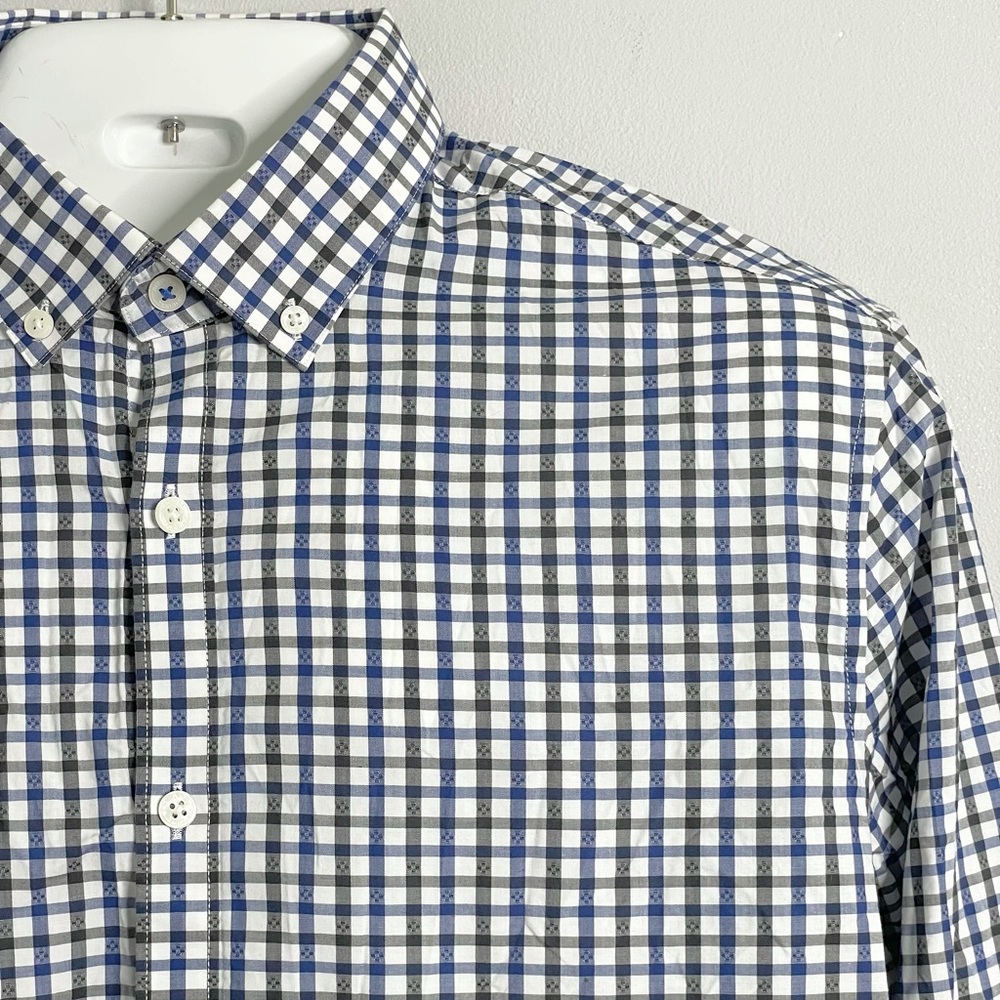 PENGUIN Heritage Slim Fit Plaid Dress Shirt